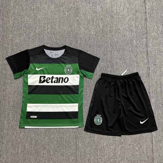 24/25 Sporting cp Home Kids Kit