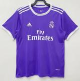 Retro Real Madrid 2016 2017 UEFA FINAL Purple Away Soccer Jersey