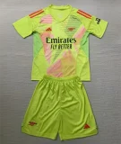 24/25 Arsenal Green Goalkeeper Kids Kit