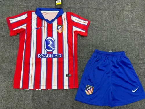 24/25 Atletico Madrid Home Kids Kit