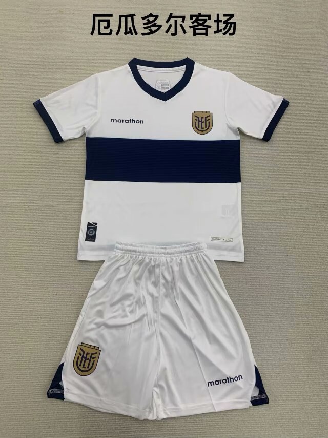 24/25 Ecuador Away Kids Kit