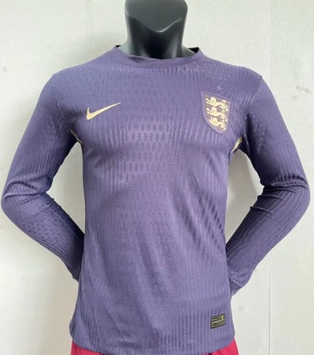 Player Version | England Euro 2024 Away Long Sleeve Jersey