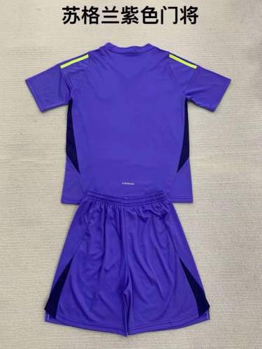 2024 Scotland Euro Goalkeeper Kids Kit