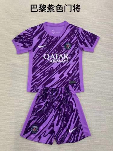 24/25 PARIS/PSG Purple Goalkeeper Adult Uniform
