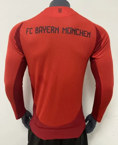 24/25 Bayern Munich Home Player Long Sleeve Jersey