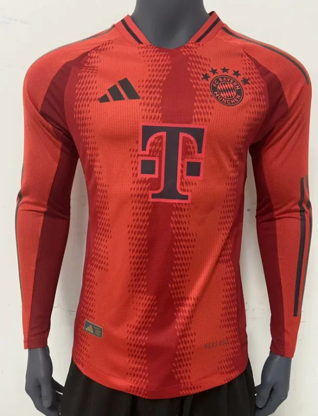 24/25 Bayern Munich Home Player Long Sleeve Jersey