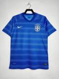 Retro Brazil 2014 Away Jersey