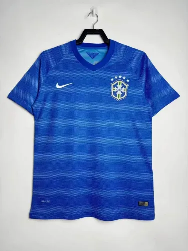 Retro Brazil 2014 Away Jersey