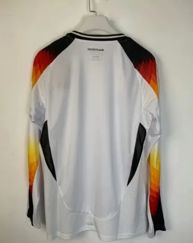 2024 Germany Euro Home Fan Version Long Sleeve Jersey