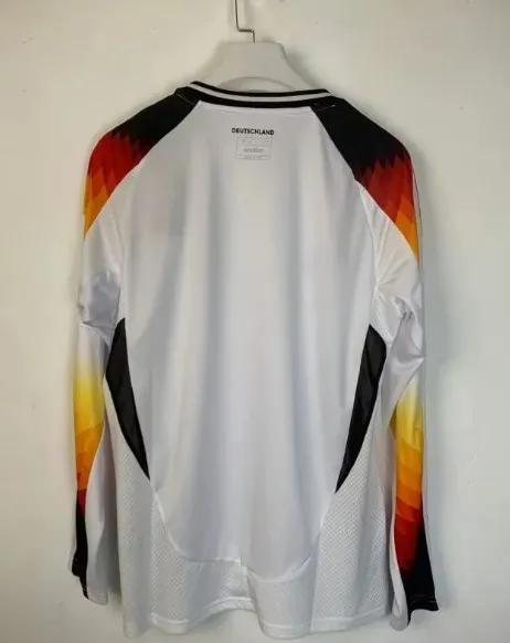 2024 Germany Euro Home Fan Version Long Sleeve Jersey