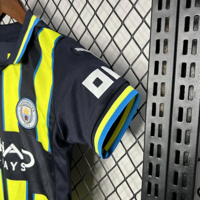 24/25 Manchester City Away Kids Kit