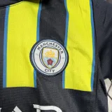 24/25 Manchester City Away Kids Kit