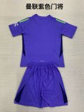 24/25 Manchester United Purple Goalkeeper  Adult Uniform