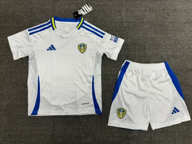 24/25 Leeds United Home Kids Kit