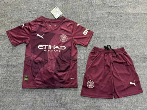 24/25 Manchester City Third Kids Kit