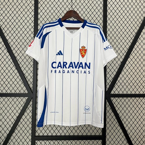 24/25 Real Zaragoza Home Jersey