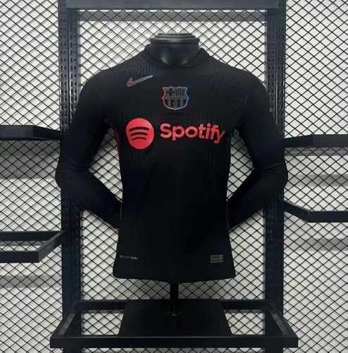 24/25 Barcelona Away Player Long Sleeve Jersey