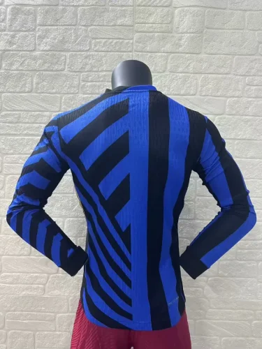 24/25 Inter Milan Home Player Long Sleeve Jersey