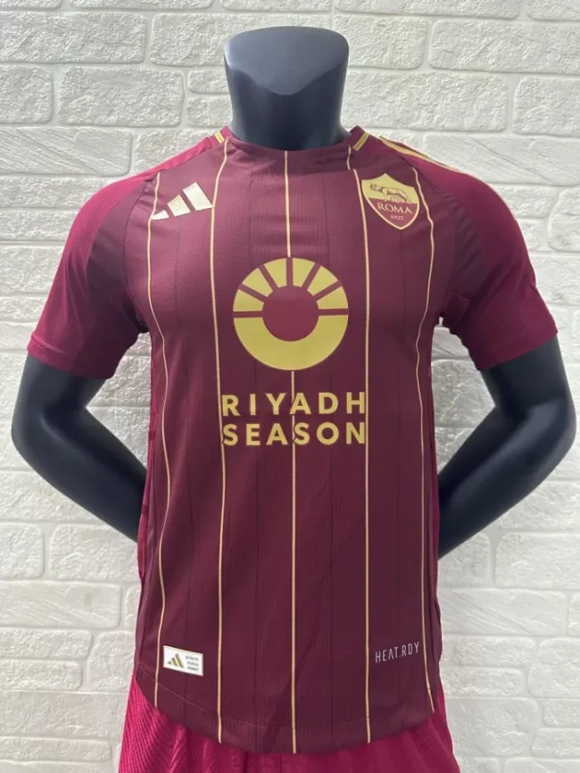 24/25 AS Roma Home Jersey | Player Version