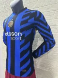 24/25 Inter Milan Home Player Long Sleeve Jersey