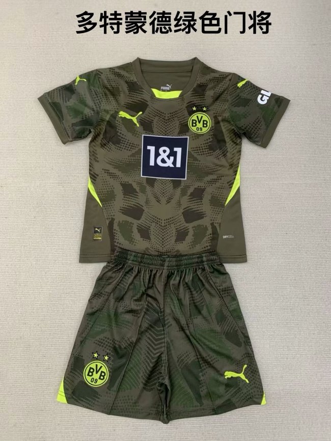 24/25 Borussia Dortmund Goalkeeper Kids Kit