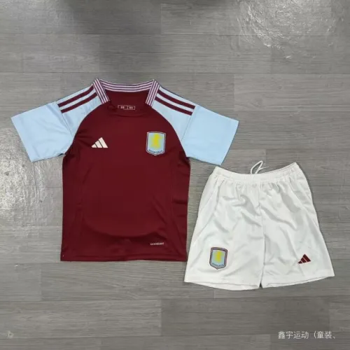 24/25 Aston Villa Home Kids Kit