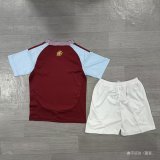 24/25 Aston Villa Home Kids Kit