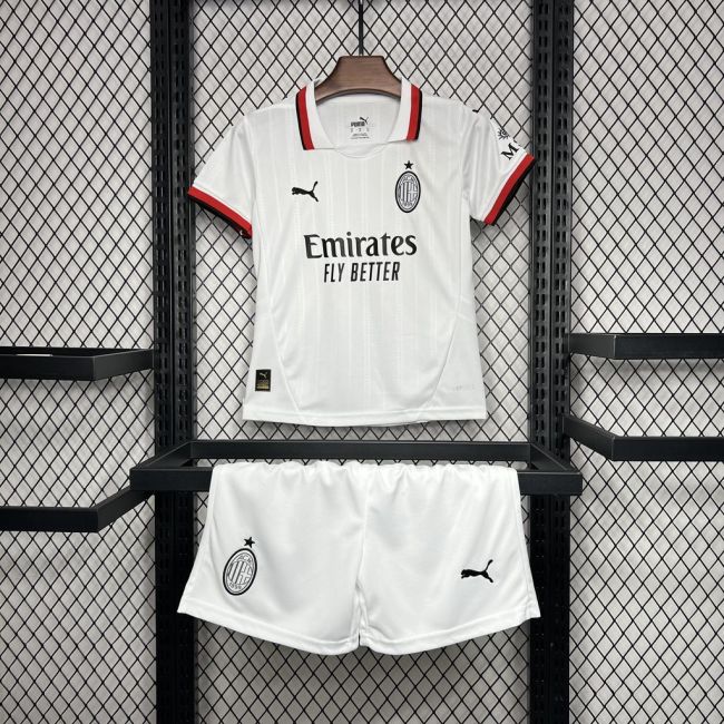 24/25 AC Milan Away Kids Kit