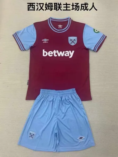 24/25 West Ham United Home Adult Uniform