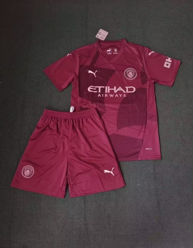 24/25 Manchester City Third Away Adults Uniform