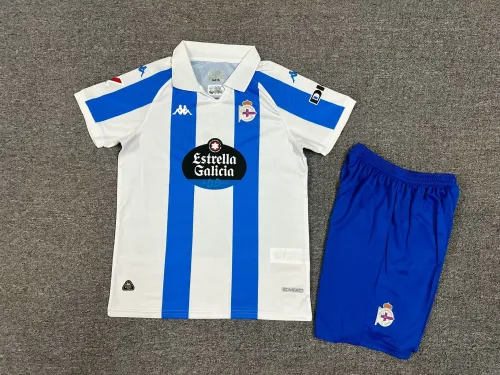 24/25 Deportivo Home Kids Kit