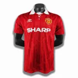 92/94 Retro Manchester United Home Jersey