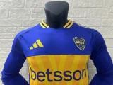 24/25 Boca Home Player Long Sleeve Jersey