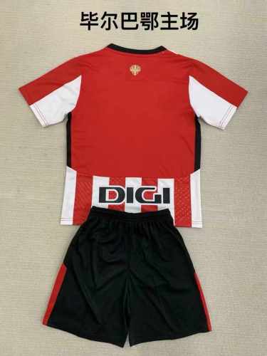 24/25 Athletic Bilbao Home Kids Kit