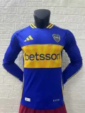 24/25 Boca Home Player Long Sleeve Jersey