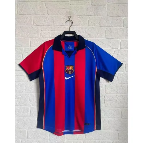 Retro 01/02 Barcelona Home Jersey