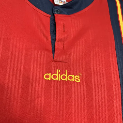 Retro1996 Spain Home Jersey