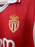 Fan Version | 24/25 Monaco Home Man Jersey