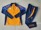 24/25 Juventus Adult Tracksuits-Orange