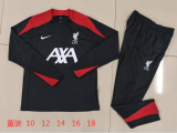 24/25 Liverpool Kids Tracksuits Black