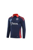 24/25 Manchester United Adult Tracksuits-Navy