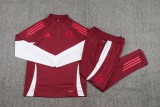 24/25 Bayern Munich Adult Tracksuits-RED