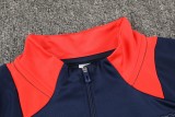 24/25 Manchester United Adult Tracksuits-Navy