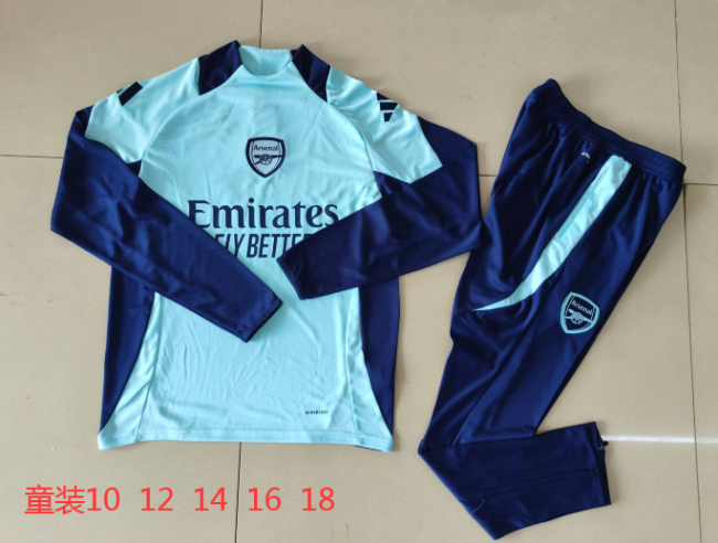 24/25 Arsenal Kids Tracksuits Blue