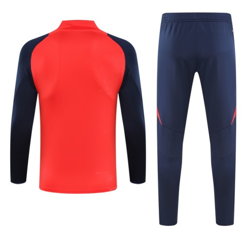 24/25 Manchester United Adult Tracksuits-RED