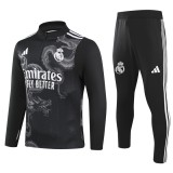 24/25 Real Madrid Adult Tracksuits Special Edition Black