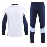 24/25 Real Madrid Adult Tracksuits-White