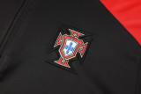 24/25 Portugal  Adult Tracksuits-Black