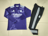 24/25 Real Madrid Adult Tracksuits Special Edition Purple