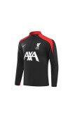 24/25 Liverpool Adult Tracksuits-Black